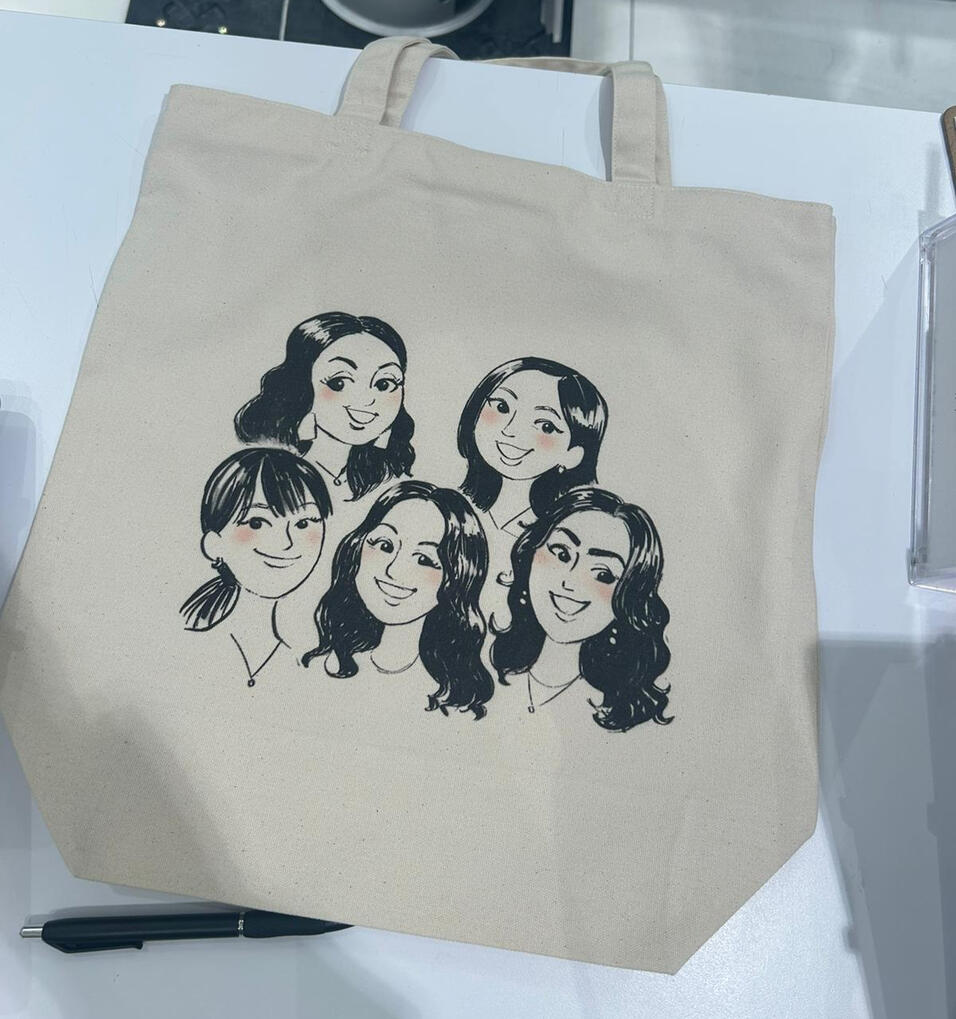 Live Drawing Event at Eaton's Uniqlo